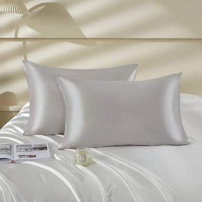 22 Momme 100% Mulberry Silk Pillowcase, Double-Sided