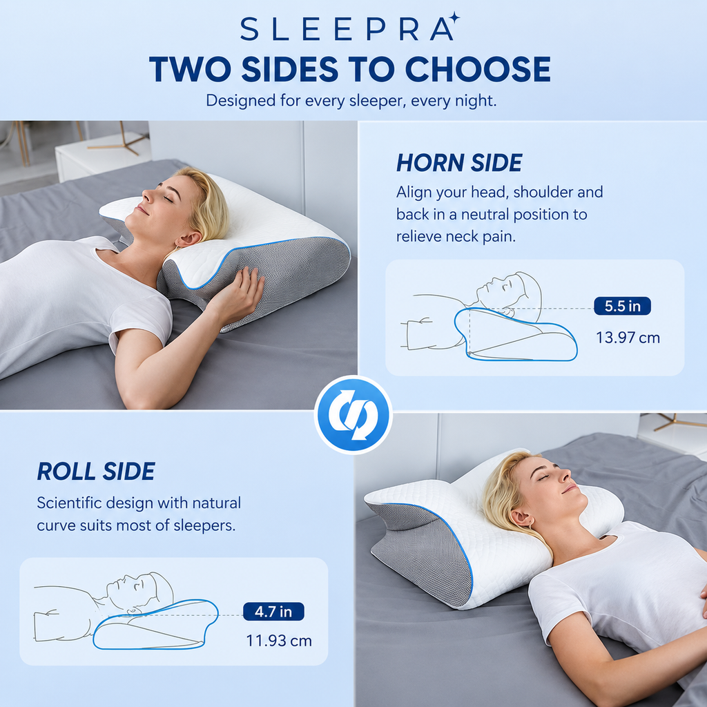 Sleepra Cervical Contour Pillow