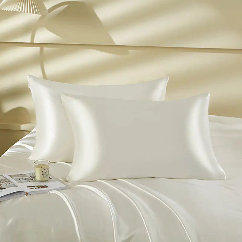 22 Momme 100% Mulberry Silk Pillowcase, Double-Sided