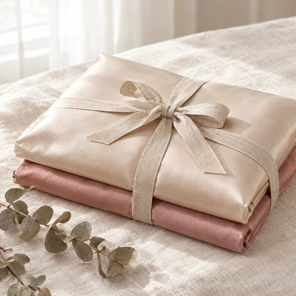 22 Momme 100% Mulberry Silk Pillowcase, Double-Sided